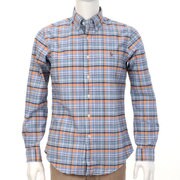 XLサイズ ブループライド シャツ 長袖 XL B97 BLUPLAID
