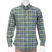 Lサイズ グリーンプライド シャツ 長袖 L D82 GRNPLAID