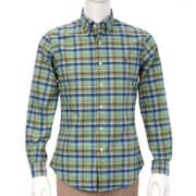 Sサイズ グリーンプライド シャツ 長袖 S D82 GRNPLAID