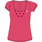 DDX06 [AT SS レイヤードTシャツ 半袖 レディース J/M バヒアピンク S14]