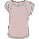 DDX07 [AT SS ヘザードッドTシャツ 半袖 レディース J/M パｰルグレｰ S14]