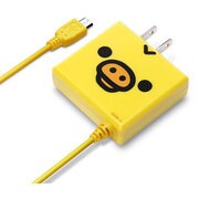 micro USB専用 スマートフォンタブレット用 AC充電器2A キイロイトリ YY00310