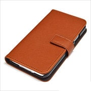 GALAXY S5 SC-04F/SCL23 レザー調ブックスタンドケース SNAP CASE 合皮タイプ ブラウン 0799SC04F
