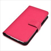 GALAXY S5 SC-04F/SCL23 レザー調ブックスタンドケース SNAP CASE 合皮タイプ マゼンタ 0802SC04F