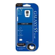 GALAXY S5 SC-04F ハードケース 光沢 ブルー LP-SC04FHGBL