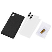 RT-SO03FC2/B [Xperia Z2 SO-03F用 スリップガード・シリコンジャケット/ブラック]