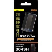 RT-304SHF/GF [AQUOS Xx 304SH用 9H光沢指紋防止ガラスフィルム 1枚入 光沢タイプ]