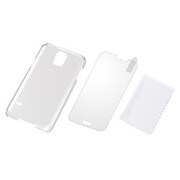 GALAXY S5 ハードコーティング シェルジャケット プレミアムセット クリア RT-GS5G3/C