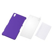 RT-SO03FG4/V [Xperia Z2 SO-03F用 マットハードコーティング・シェルジャケット・プレミアムセット/マットバイオレット]