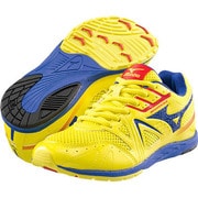 MAXIRACER JX キッズ 24.0cm イエロー×ブルー [K1GC142127]