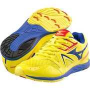 MAXIRACER JX キッズ 25.0cm イエロー×ブルー [K1GC142127]
