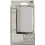 リチウムバッテリー6600mAh USB出力：2ポート 最大合計：2A ブラック LMU-60CM-BK