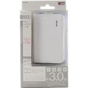 リチウムバッテリー6600mAh USB出力：2ポート 最大合計：2A ブルー LMU-60CM-BL