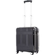 スーツケース 旅行日数目安：1～2泊 37L TSAロック搭載 機内持ち込み可 ブラック B5718T-46