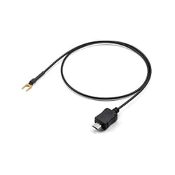 アーシング用ケーブル microUSB to スペードプラグ MU-SP EVA