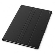 Xperia Z2 Tablet専用スタンド機能付きフリップ/ブックレットスタイル保護カバー ブラック SCR12 B