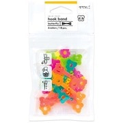 ホックバンド チョウ柄 18個入り 43259006