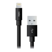 Lightning 充電&同期用フラットタイプ 0.1m ブラック AL-APC01K