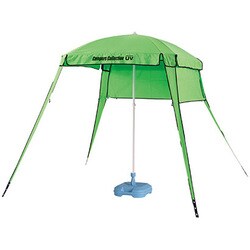 Camper's Collection タープ 未使用品 山善 傘みたいに広げるだけ アタッチメントタープ カーサイド