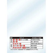 キャラクタースリーブプロテクター 【世界の文様】 「格闘ゲームコマンド表」 [トレーディングカード用品]
