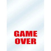 キャラクタースリーブプロテクター 【世界の名言】 「GAME OVER」 [トレーディングカード用品]