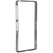 BSMPSO03FKBCBK [BSMPSO03FKBシリーズ Xperia Z2 SO-03F専用 イージーソフトバンパー 液晶保護フィルム付 クリアブラック]