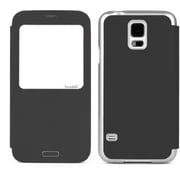 Trenther View Smart Flip for Galaxy S5 Gray TFS5/GR
