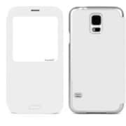 Trenther View Smart Flip for Galaxy S5 White TFS5/WH
