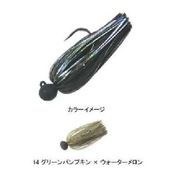 PDLキャリラバHD 1/4oz-14 グリーンパンプキン/WM [ハードルアー ラバージグ グリーンパンプキン/ウォーターメロン]