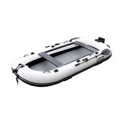 レンタルボート、ゴムボートでも人気サイズ！YAMAHA 9-1/4 x 9ピッチ＜9.9～20馬力用＞アルミ製プロペラ3枚ブレード/全国送料込み アキレス パワーボート LF-297IB 4人乗り （エアーフロアモデル