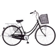 シティサイクル レイニープレミアホーム261-T 26型 変速なし ブラック MK-14-067
