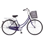 シティサイクル レイニープレミアホーム263-T 26型 内装3段変速 ダークブルー MK-14-070