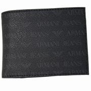 二つ折り財布 NERO/PVC JEANS-06V57/J4