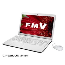 ヨドバシ.com - 富士通 FUJITSU LIFEBOOK AH42/R  15.6型ワイド液晶/HDD750GB/DVDスーパーマルチドライブ/Windows 8.1/アーバンホワイト FMVA42RW 通販【全品無料配達】