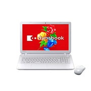 dynabook T55/56MD 15.6型ワイド/HDD1TB/Blu-rayDiscドライブ/リュクスホワイト/ヨドバシカメラオリジナルモデル PT55-56MBXWD