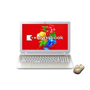 dynabook T55/56MD 15.6型ワイド/HDD1TB/Blu-rayDiscドライブ/ライトゴールド/ヨドバシカメラオリジナルモデル PT55-56MBXGD
