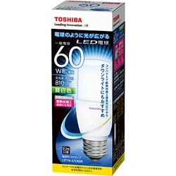 ヨドバシ.com - 東芝 TOSHIBA LDT7N-G/S/60W [LED電球 E26口金 昼白色