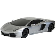 ライセンス付 カーラジコンII ランボルギーニ アヴェンタドール シルバー [1/24スケール ラジコン 完成品]