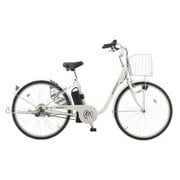 電動アシスト自転車 26型 変速なし ホワイト KH-DCY09