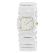 MADISONシリーズ Sサイズ WHITE クオーツ レディース GOLD WHG S