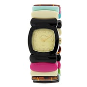 MADISONシリーズ Mサイズ BLACK MULTI クオーツ レディース Rainbow BLRA M