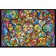 DPG266-563 オールスター ステンドグラス [ジグソーパズル ディズニー ピュアホワイト ぎゅっとサイズ 266ピース（完成サイズ:18.2×25.7cm）]