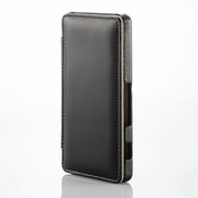 PA-SOL25PLFSBK [SOL25/Xperia ZL2/レザーケース/横フラップ/スタンド/ブラック]