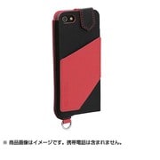 TUN-PH-100029 [TUNEWEAR Prie Ambassador for iPhone 5s/5c/5 ブラック/レッド]