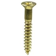 531-005 [真鍮 木ネジ 皿 3.1×22mm 1袋(12個入)×5]
