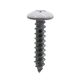 ユニクロ カラータッピング トラス シロ3×10mm 1袋(11個入)×5 532-281