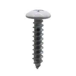ユニクロ カラータッピング トラス シロ4×40mm 1袋(5個入)×5 532-289