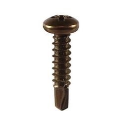 ステン ブロンズ ドリルビス ナベ4×13mm 1袋(4個入)×5 532-831
