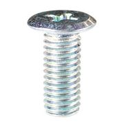 533-032 [酸化メッキ 超極低頭小ネジ 6×16mm 1袋(3個入)×5]