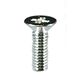 真鍮 ニッケル 小ネジ 皿 M2×6mm 1袋(18個入)×5 533-631